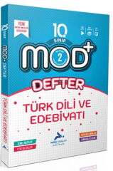 Paraf Yayınları 10. Sınıf Türk Dili ve Edebiyatı MOD Defter