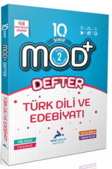 Paraf Yayınları 10. Sınıf Türk Dili ve Edebiyatı MOD Defter