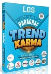 Trend Karma LGS Paragraf 8 Yayın 16 Deneme Çözümlü Trend Karma Yayınları