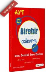 Veri Yayınları AYT Coğrafya Birebir Konu Destekli Soru Bankası