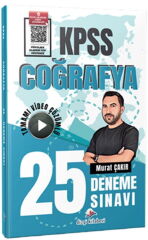 Dizgi Kitap 2026 KPSS Coğrafya Tamamı Video Çözümlü 25 Deneme