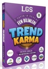 Trend Karma LGS Fen Bilimleri 7 Yayın 14 Deneme Çözümlü Trend Karma Yayınları