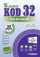 Tudem 5. Sınıf Fen Bilimleri Kod 32 Tekrar Testleri Tudem Yayınları