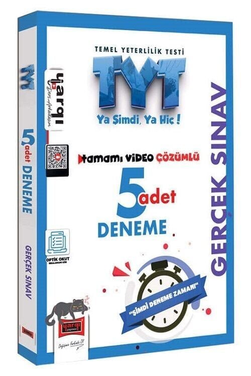 Yargı YKS TYT Tüm Dersler 5 Deneme Çözümlü Yargı Yayınları