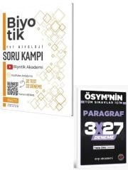 Biyotik 2027 TYT Biyoloji Soru Kampı+ EVP Akademi Paragraf
