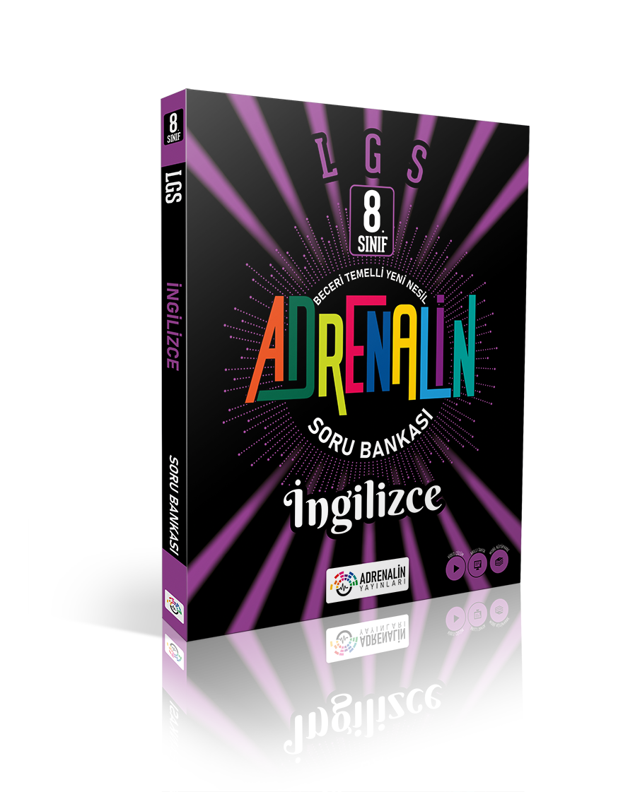 Adrenalin Yayınları 8. Sınıf İngilizce Soru Bankası
