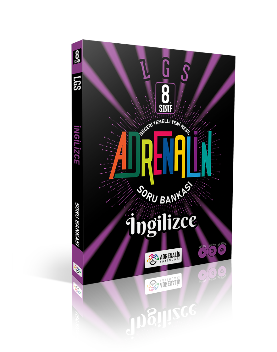 Adrenalin Yayınları 8. Sınıf İngilizce Soru Bankası