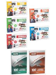 İndeks Akademi 2026 KPSS Genel Yetenek Genel Kültür Akademisi Video Ders Notları 5 li Set Anla Kazan Deneme