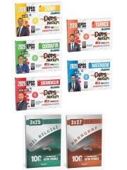 İndeks Akademi 2026 KPSS Genel Yetenek Genel Kültür Akademisi Video Ders Notları 5 li Set Anla Kazan Deneme