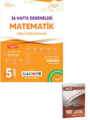 Okyanus 2027 5. Sınıf Classmate 36 Hafta Denemeleri Matematik Süreç İz. Fasikülleri+ Anla Kazan Paragraf