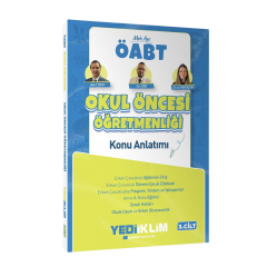 Yediiklim Yayınları 2027 MEB-AGS ÖABT Okul Öncesi Öğretmenliği Konu Anlatımı 3. Cilt - Bülent Tanık, Can Köni, Cennet Karataştan