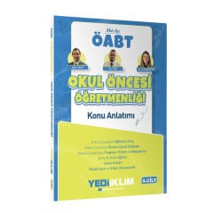 Yediiklim Yayınları 2027 MEB-AGS ÖABT Okul Öncesi Öğretmenliği Konu Anlatımı 3. Cilt - Bülent Tanık, Can Köni, Cennet Karataştan