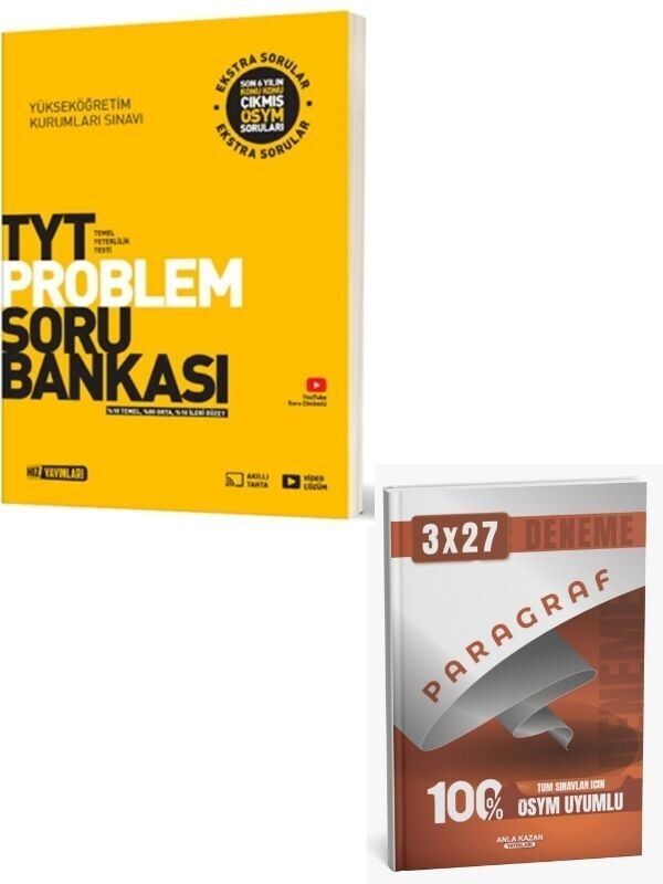 Hız 2027 TYT Problem Soru Bankası + Anla Kazan Paragraf