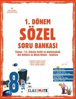 Okyanus Yayınları 8. Sınıf Classmate 1. Dönem Sözel Soru Bankası