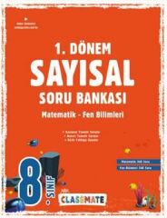 Okyanus Yayınları 8. Sınıf Classmate 1. Dönem Sayısal Soru Bankası
