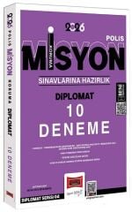 Yargı 2026 Polis Meslek İçi Misyon Koruma Diplomat 10 Deneme Yıldız Serisi Yargı Yayınları