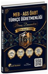 Özdil Akademi ÖABT MEB-AGS Türkçe Öğretmenliği 16 lı Branş Deneme Çözümlü - Yekta Özdil Özdil Akademi