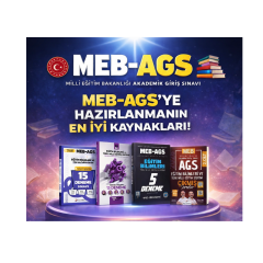 Dizgi Kitap + Yediiklim Yayınları 2026 MEB AGS Eğitim Bilimleri ve Türk Milli Eğitim Sistemi Deneme & Dizgi Kitap Çıkmış Sorular Seti