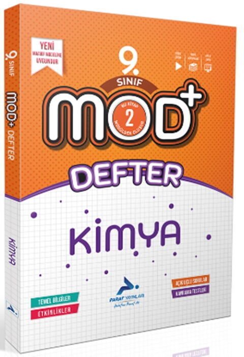 Paraf Yayınları 9. Sınıf Kimya MOD Defter