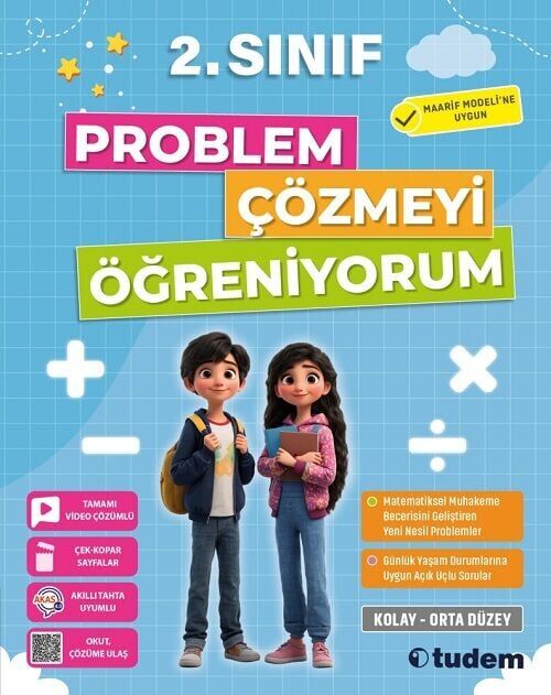 Tudem 2. Sınıf Problem Çözmeyi Öğreniyorum Tudem Yayınları