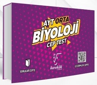 Karekök Yayınları AYT Biyoloji Orta Cep Test