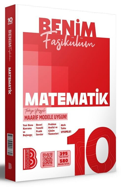 2027 Benim Hocam 10. Sınıf Matematik Maarif Model Benim Fasikülüm