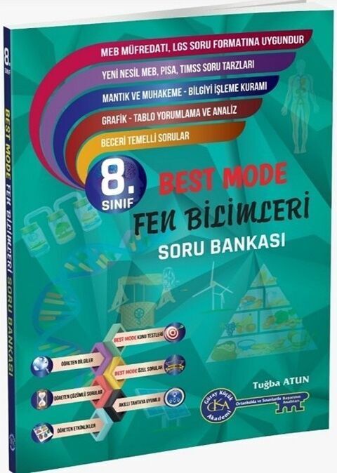 Gür Yayınları 8. Sınıf Fen Bilimleri Best Mode Soru Bankası