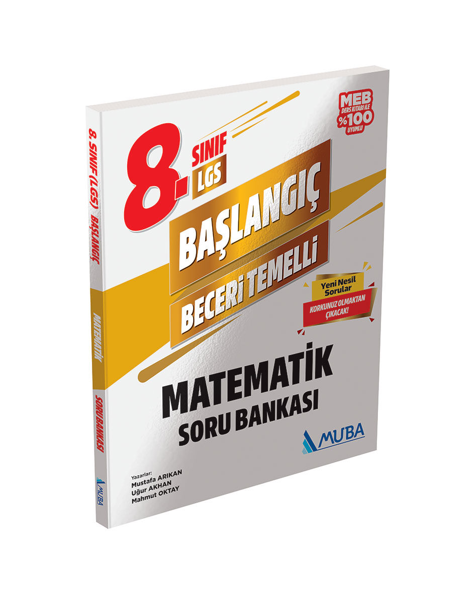 Muba Yayınları 8.Sınıf Başlangıç Matematik Soru Bankası