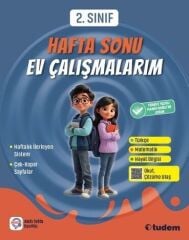 Tudem 2. Sınıf Hafta Sonu Ev Çalışmalarım Tudem Yayınları