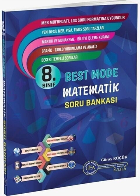 Gür Yayınları 8. Sınıf Matematik Best Mode Soru Bankası