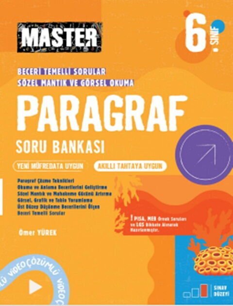 Okyanus Yayınları 6. Sınıf Master Paragraf Soru Bankası