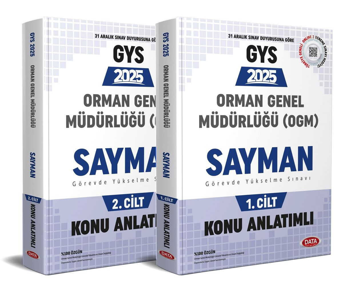 2025 Data GYS Orman Genel Müdürlüğü Sayman Konu Anlatımlı 1-2
