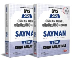 2025 Data GYS Orman Genel Müdürlüğü Sayman Konu Anlatımlı 1-2