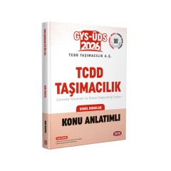 Data 2026 GYS ÜDS TCDD Taşımacılık Genel Konular Konu Anlatımı Görevde Yükselme Ünvan Değişikliği