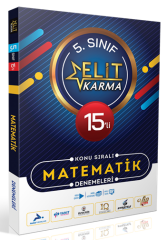 Elit Karma 5. Sınıf Matematik Konu Sıralı 15 li Deneme Elit Karma