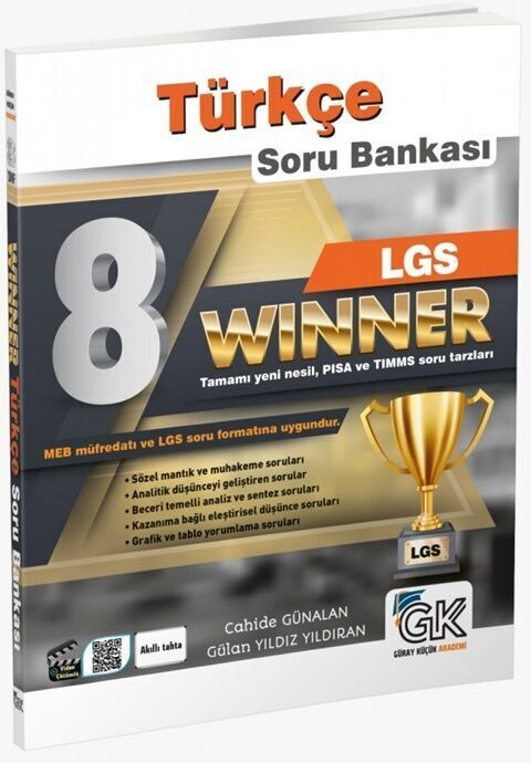 Gür Yayınları 8. Sınıf LGS Türkçe Winner Soru Bankası