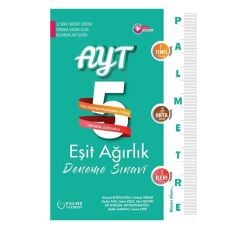 Palme YKS AYT Eşit Ağırlık Palmetre 5 Deneme Sınavı Video Çözümlü