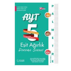 Palme YKS AYT Eşit Ağırlık Palmetre 5 Deneme Sınavı Video Çözümlü