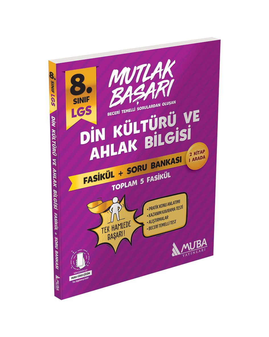 Muba Yayınları MB 8.Sınıf Din Kültürü Fasiküller+Soru Bankası