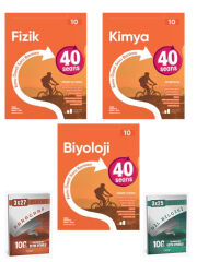Okyanus + Anla Kazan 2026 10. Sınıf 40 Seansta Fizik Kimya Biyoloji + Anla Kazan Deneme 5 li Set