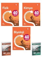 Okyanus + Anla Kazan 2026 10. Sınıf 40 Seansta Fizik Kimya Biyoloji + Anla Kazan Deneme 5 li Set