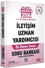 Data Yayınları 2026 İletişim Başkanlığı İletişim Uzman Yardımcısı Ön Eleme Sınavı Soru Bankası