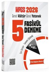 Doktrin 2026 KPSS Genel Yetenek Genel Kültür 5 Deneme Fasikül Çözümlü Doktrin Yayınları