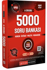 Pegem 2026 KPSS A Grubu 5000 Soru Bankası Pegem Akademi Yayınları