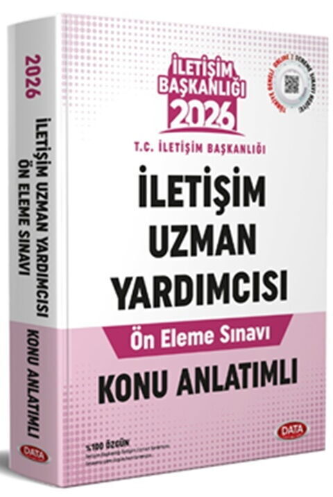 Data Yayınları 2026 İletişim Başkanlığı İletişim Uzman Yardımcısı Ön Eleme Sınavı Konu Anlatımlı