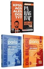 Benim Hocam + İndeks 2026 YKS TYT AYT DGS ALES MEB-AGS KPSS MSÜ Paragraf + Dil Bilgisi PARLA Soru Bankası 3 lü Set - Kadir Gümüş, Berk Ekici Benim Hocam + İndeks Akademi Yayınları