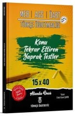 Türkçe ÖABTDEYİZ ÖABT MEB-AGS Türkçe Öğretmenliği Yaprak Testler - Enes Kaan Şahin Türkçe ÖABTDEYİZ