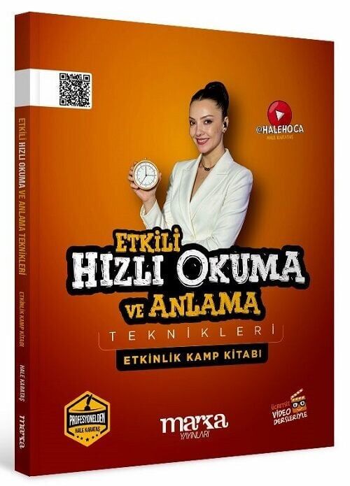 Marka Etkili Hızlı Okuma ve Anlama Teknikleri Etkinlik Kamp Kitabı - Hale Karataş Marka Yayınlar