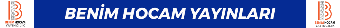 BENİM HOCAM YAYINLARI KİTAPLARI
