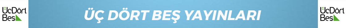 Üç Dört Beş Yayınları Kitapları